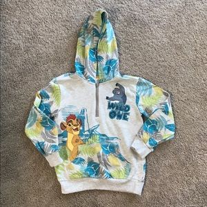 Disney Lion King Hoodie 5/6 NWOT